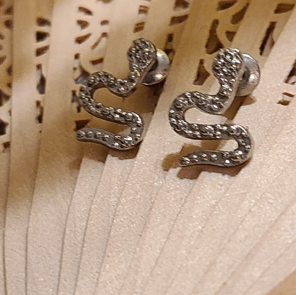 Snake Earrings for sale